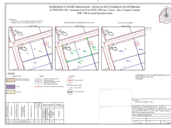 Изработване на подробни устройствени планове за Варна, Шумен, Добрич